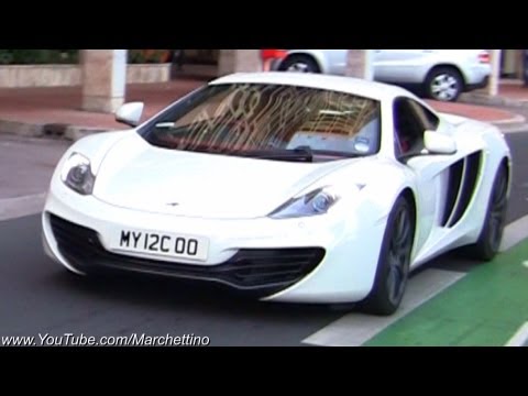 McLaren MP4-12C – Start Up and Driving in Monaco!