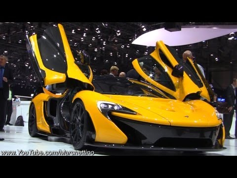 Yellow McLaren P1 in Detail!
