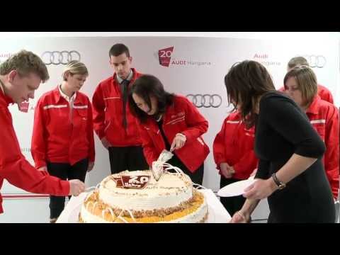 Audi Hungaria feiert 20 Jahre