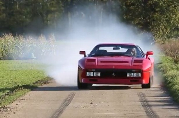 Ferrari-288-GTO-drift-video