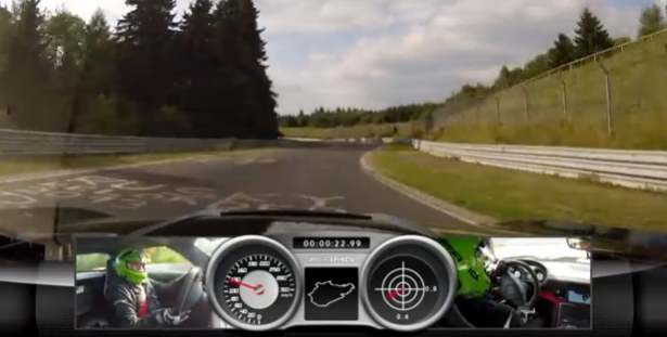 SLS-Black-Series-Nurburgring-Video