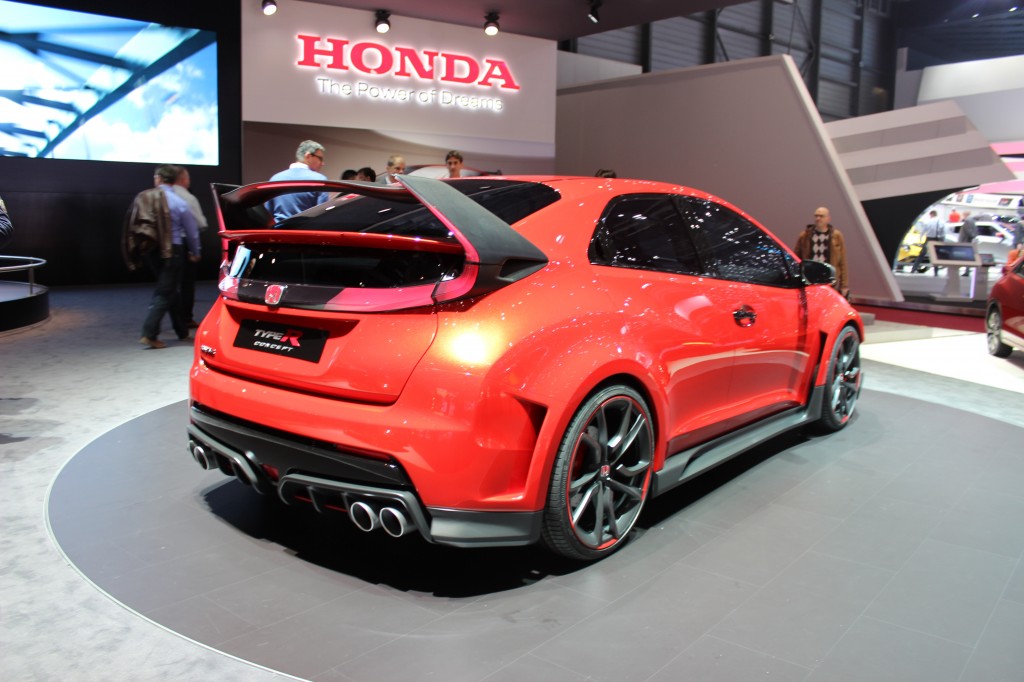 Honda Civic Type R Concept Honda Se Met Au Turbo Les Voitures