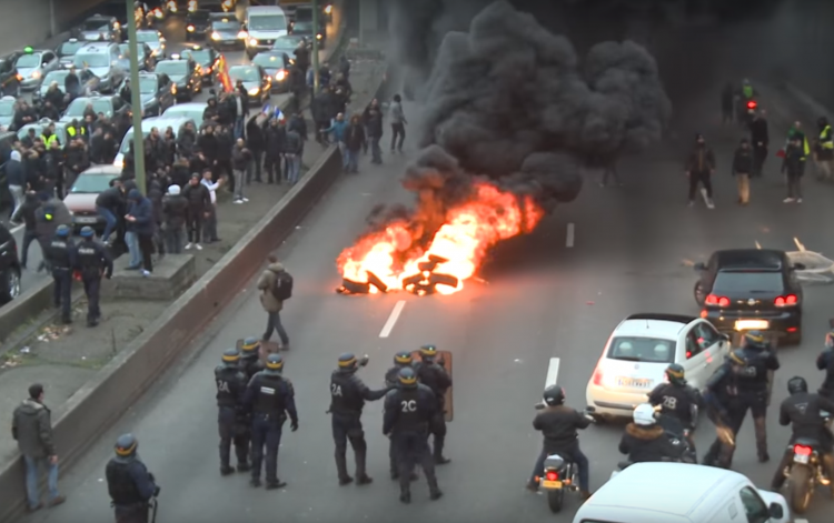 Paris-Taxis-Manifestations-peripheriques