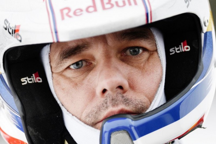 Sebastien Loeb poeses for a portrait during Rallycross on Ice 2016 Sweden in Are, Sweden on 17 February 2016