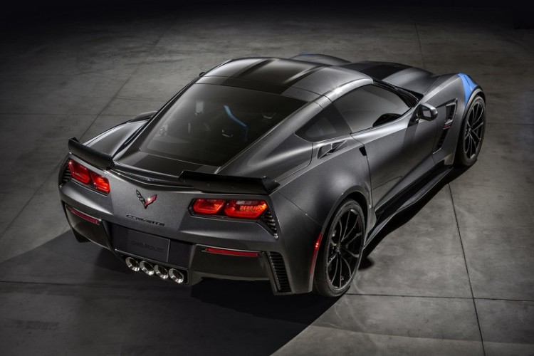 The new 2017 Chevrolet Corvette Grand Sport combines a lightweight architecture, a track-honed aerodynamics package, Michelin tires and a naturally aspirated engine to deliver exceptional performance. The Grand Sport Collector Edition features an exclusive Watkins Glen Gray Metallic exterior with Tension Blue hash-mark graphics, satin black full-length stripes and black wheels. the new Grand Sport combines a lightweight architecture, a track-honed aerodynamics package, Michelin tires and a naturally aspirated engine.