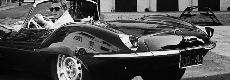 Steve-McQueen-in-the-Jaguar-XKSS