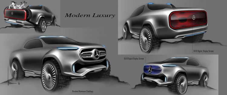 Mercedes-Benz Concept X-CLASS ; Mercedes-Benz Concept X-CLASS;