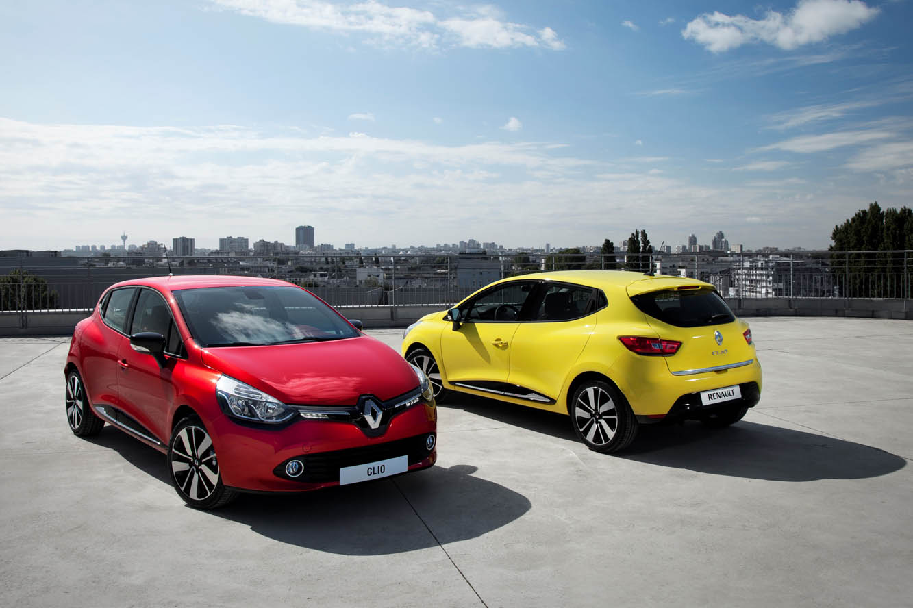 Renault Clio  4 avant arriere Les Voitures