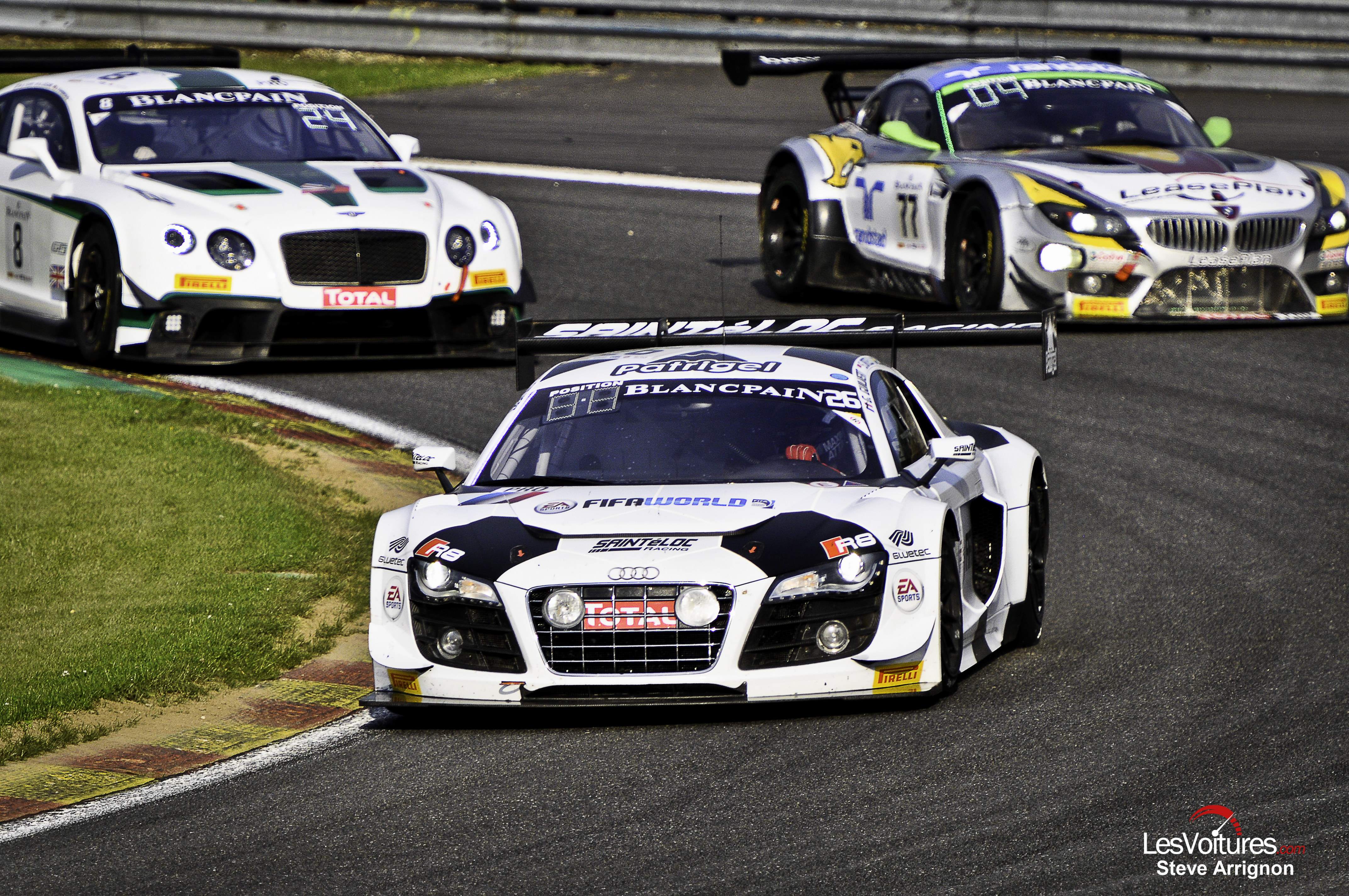 24 Heures de Spa l dition 2015 en approche 58 GT3 en piste