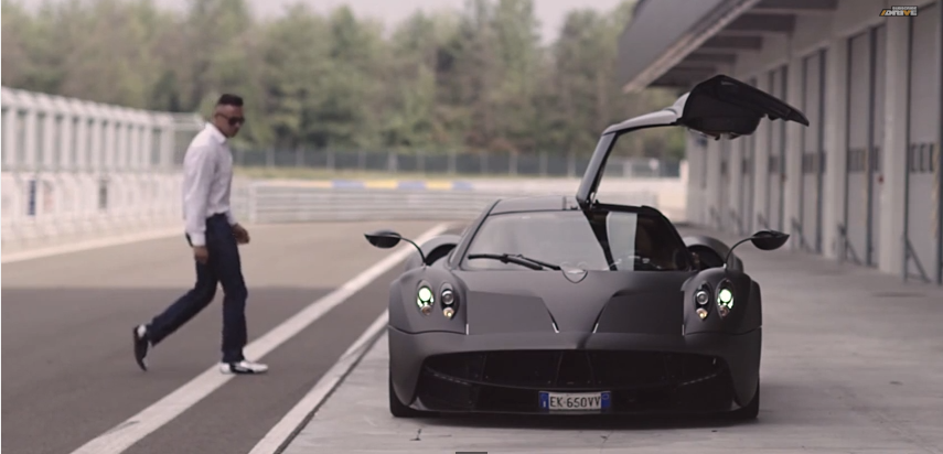 Vid o pilote d essai Pagani le plus beau job au monde Les