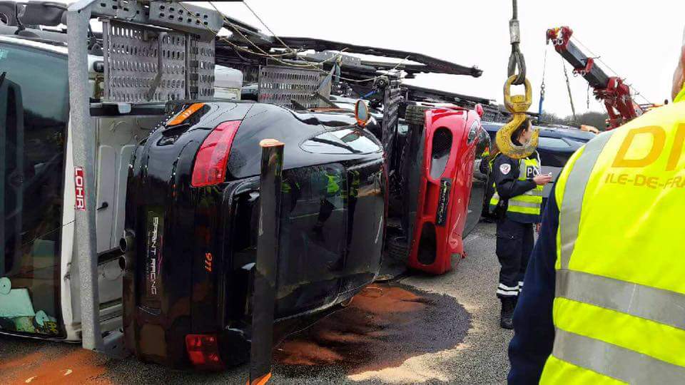 accident-a12-supercar-bailly-ferrari | Les Voitures