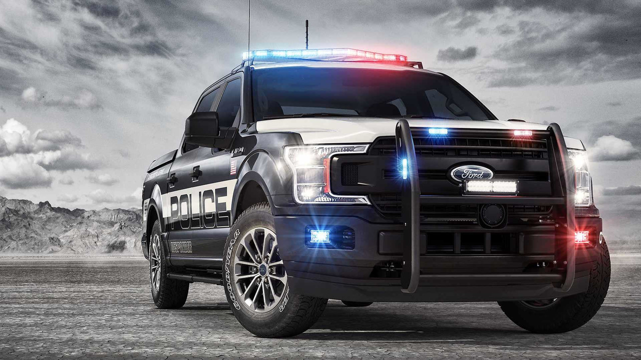 Ford F150 Police Responder "To Protect and to Serve" en pickup