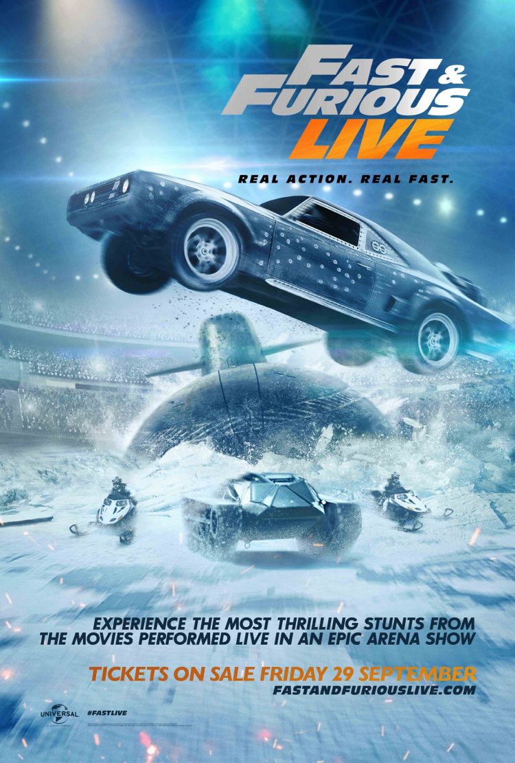 Les voitures du spectacle Fast & Furious Live sont à vendre