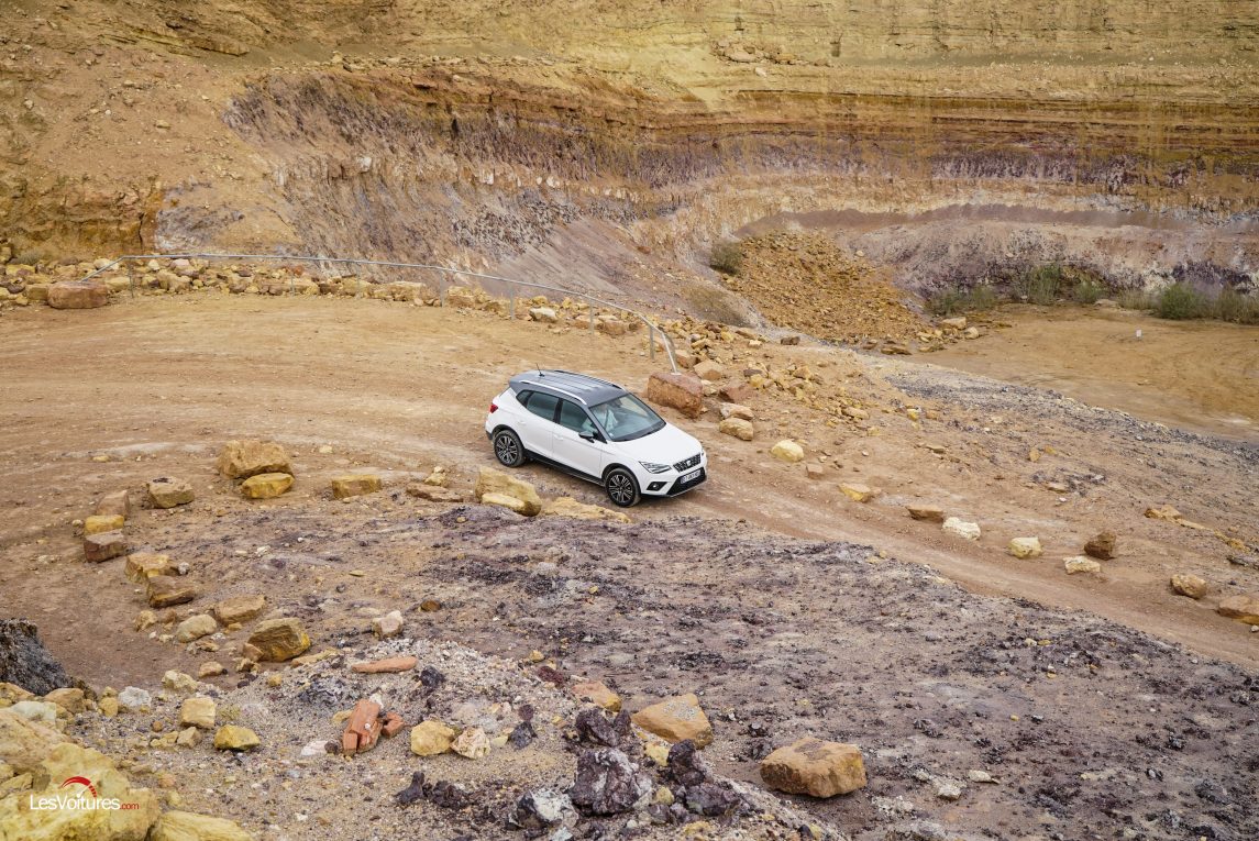 Seat Arona TSI 115 Xcellence road trip en Israël Les Voitures