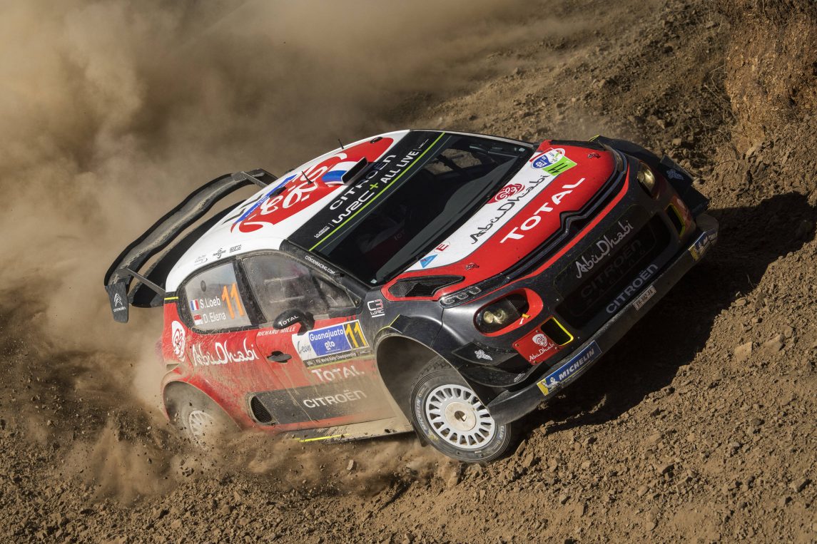 Horloge Miniature Sébastien Loeb – C3 WRC Rallye Mexique 2018 – Objet Pub