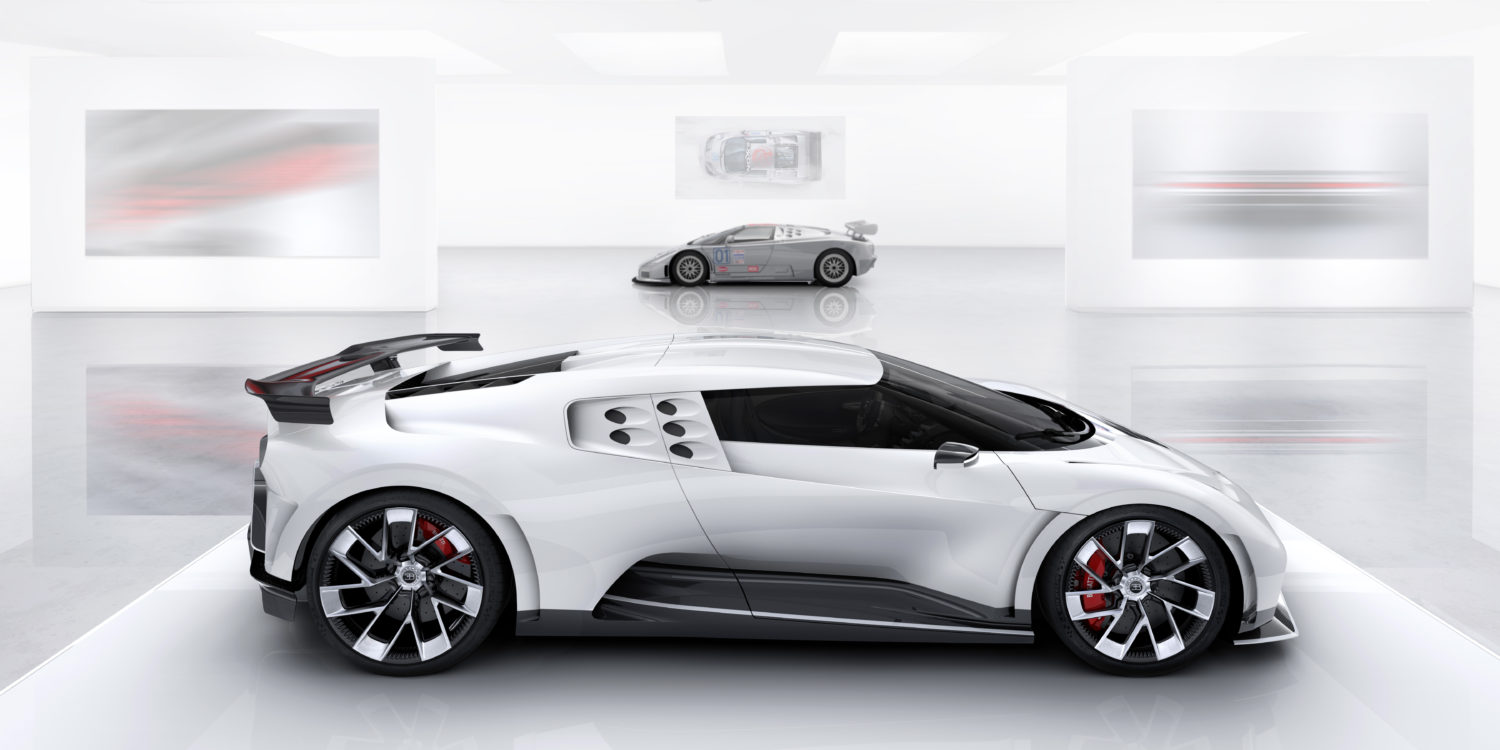 Bugatti centodieci перевод