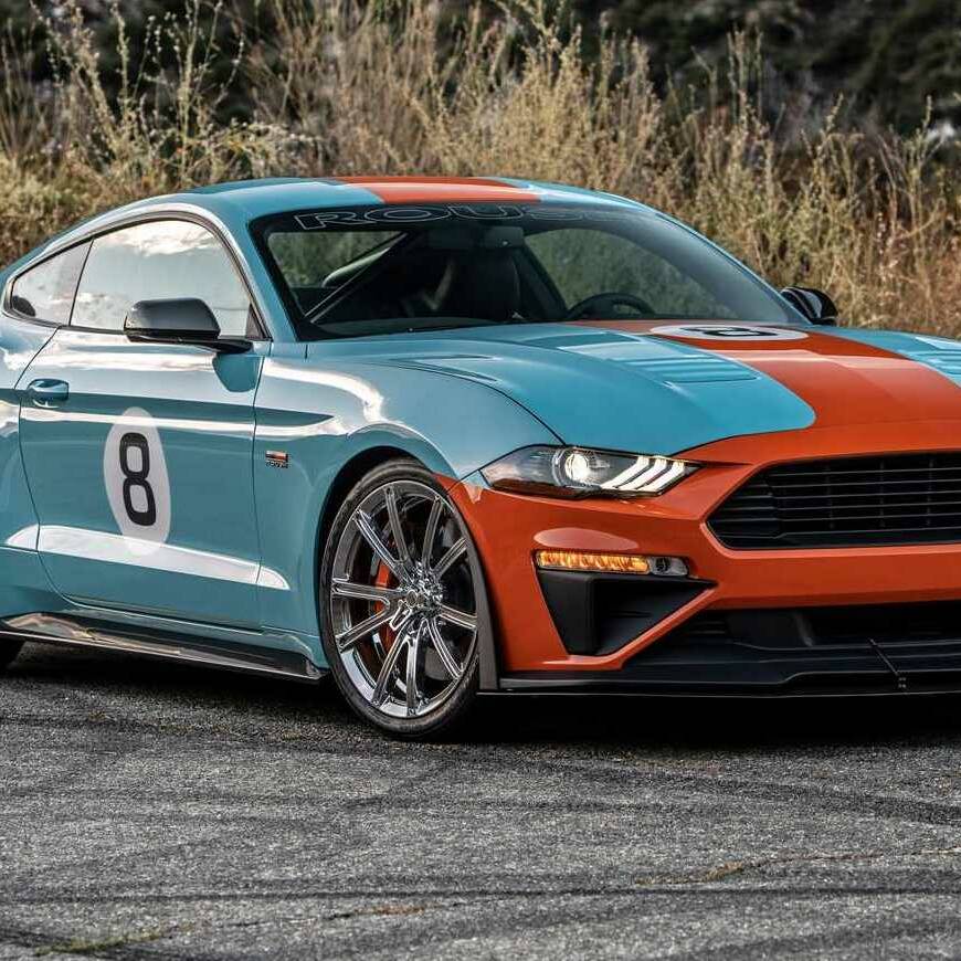 Ford Mustang Gulf Heritage