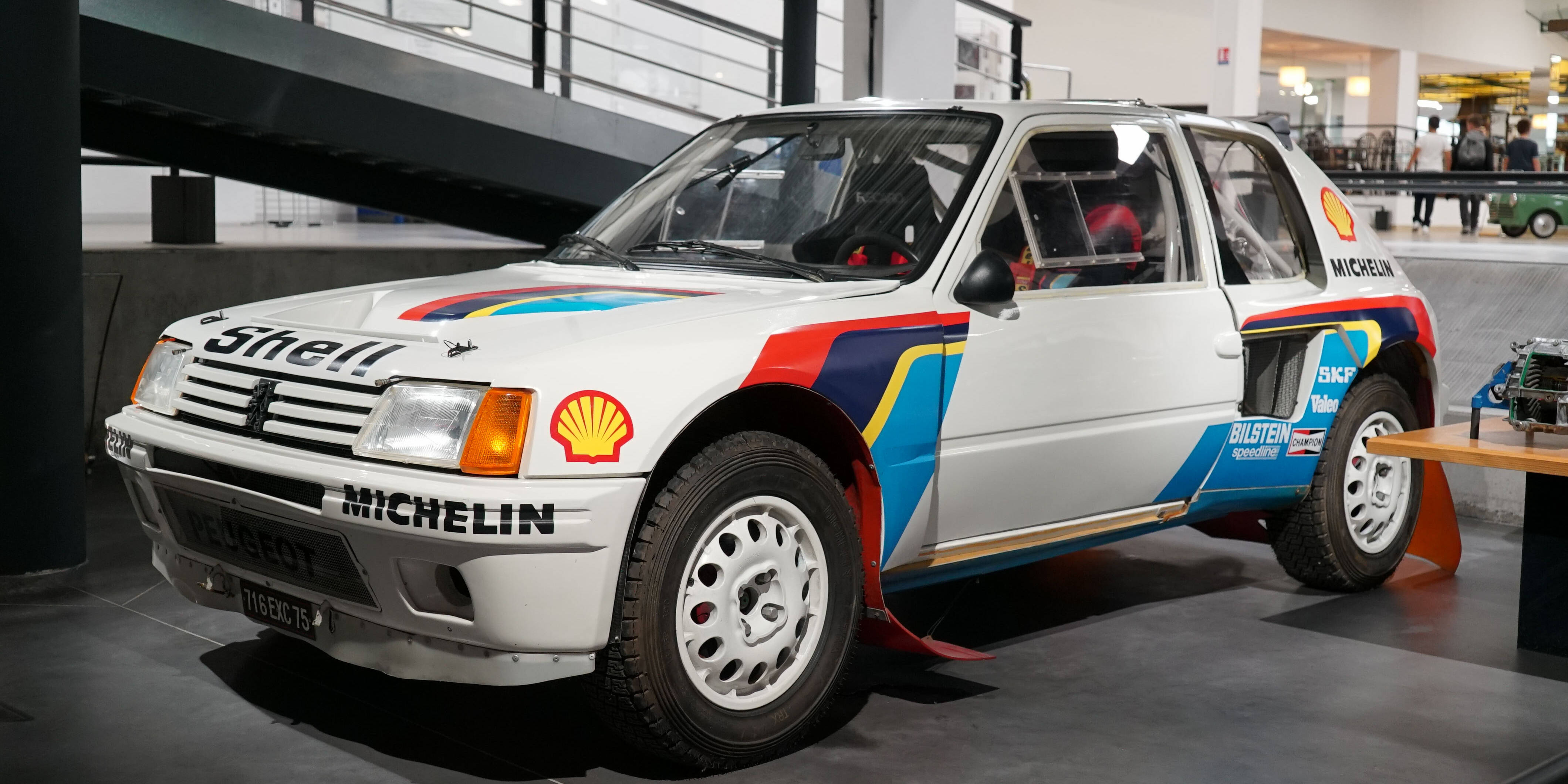 Peugeot 205 Musée de L'Aventure Peugeot