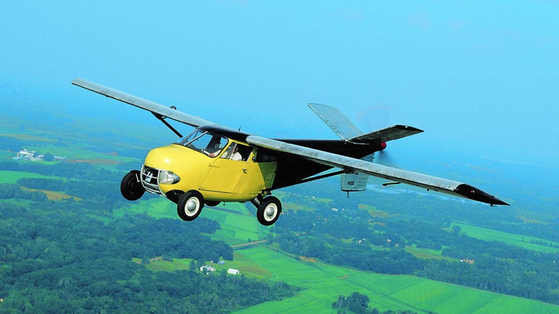 Первая машина самолет. 1954 Taylor Aerocar. Aerocar. Aerocar III. Автомобиль самолет.