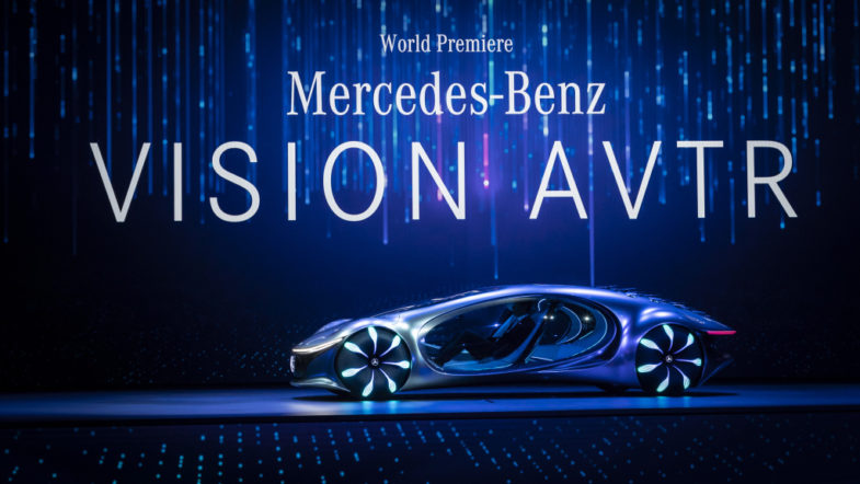 Mercedes-Benz Vision AVTR Avatar 2 La Voie de l'eau James Cameron