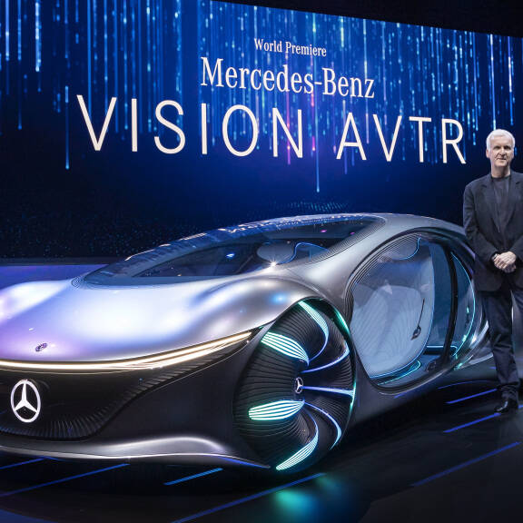 Mercedes-Benz Vision AVTR Avatar 2 La Voie de l'eau James Cameron