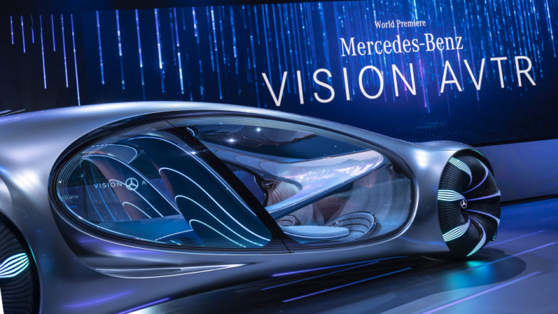 Mercedes-Benz Vision AVTR Avatar 2 La Voie de l'eau James Cameron