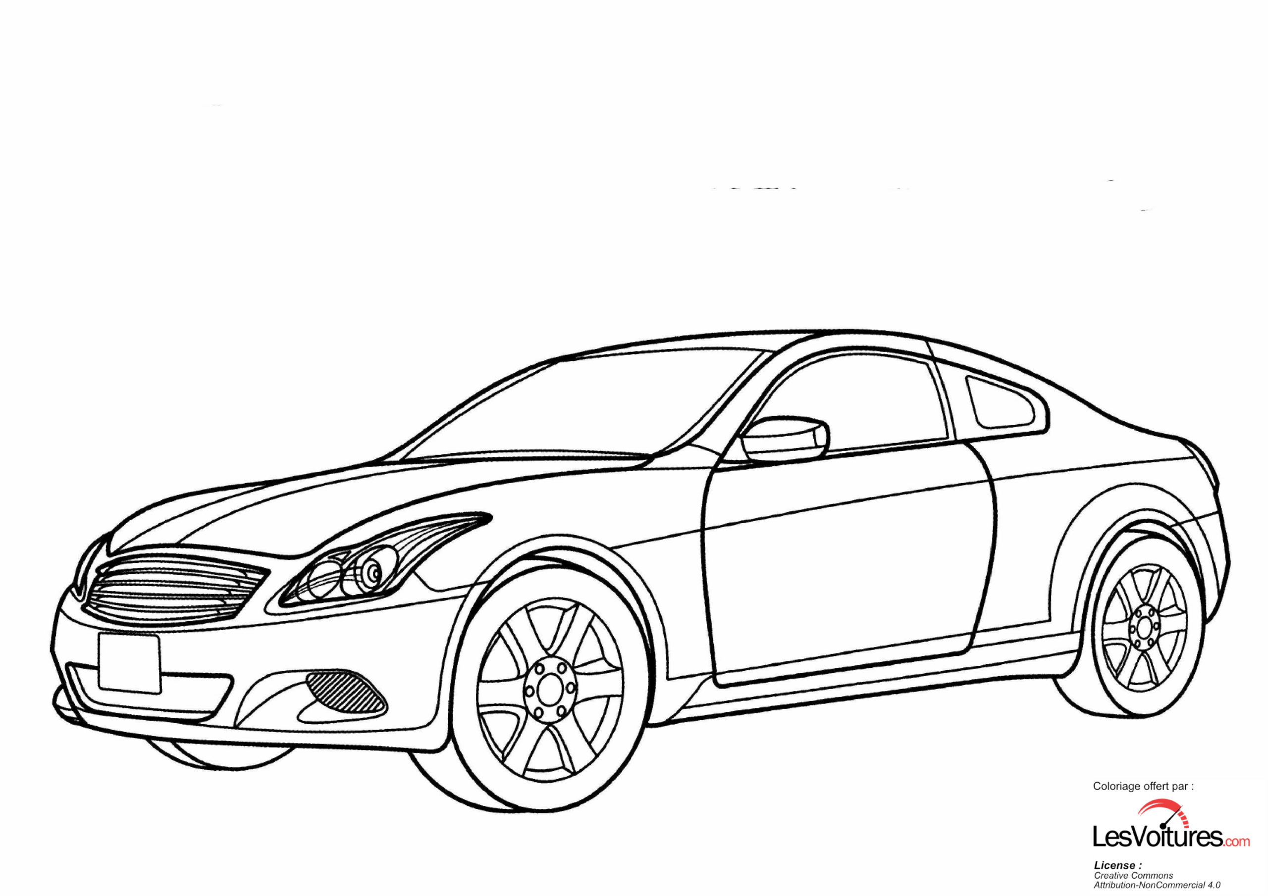 Nissan-Skyline-coloriage-voiture | Les Voitures