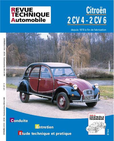 Revue technique automobile 297.9 Citroën 2 CV 4 et 6 fourgonnette (71-90)
