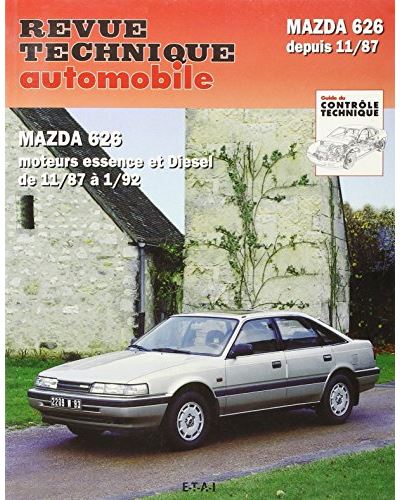 Revue technique automobile 528.2 Mazda 626 essence et Diesel (88-91)