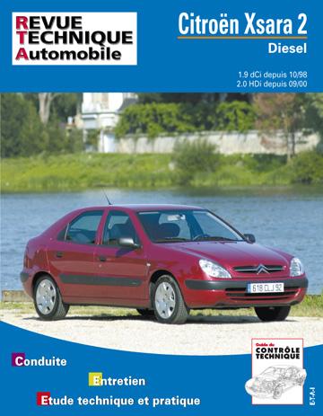 Revue technique automobile 644.2 Citroën Xsara 2 Diesel depuis 10/98