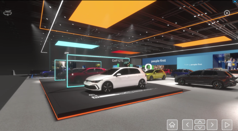 salon de l'automobile virtuel