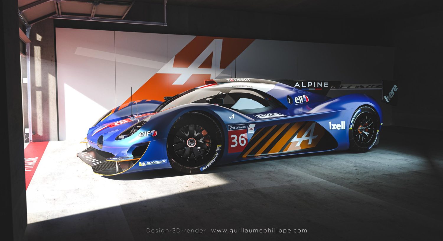 24 Heures du Mans voici la fantastique Alpine A480 LMDh virtuelle