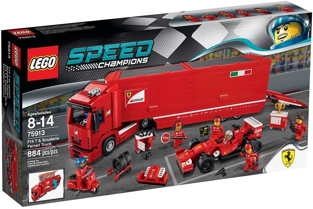 LEGO® Speed Champions F14 T et Son Camion Scuderia Ferrari - Les Voitures
