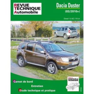 Rta B769 Dacia Duster 1,5 Dci 110Ch Depuis 03/2010