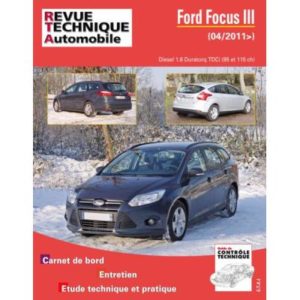 Rta B771 Ford Focus Iii 1,6 Tdci 95/115 Ch Bvm6