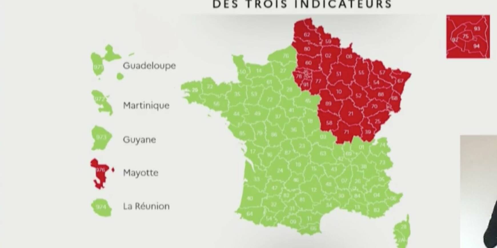 carte déconfinement