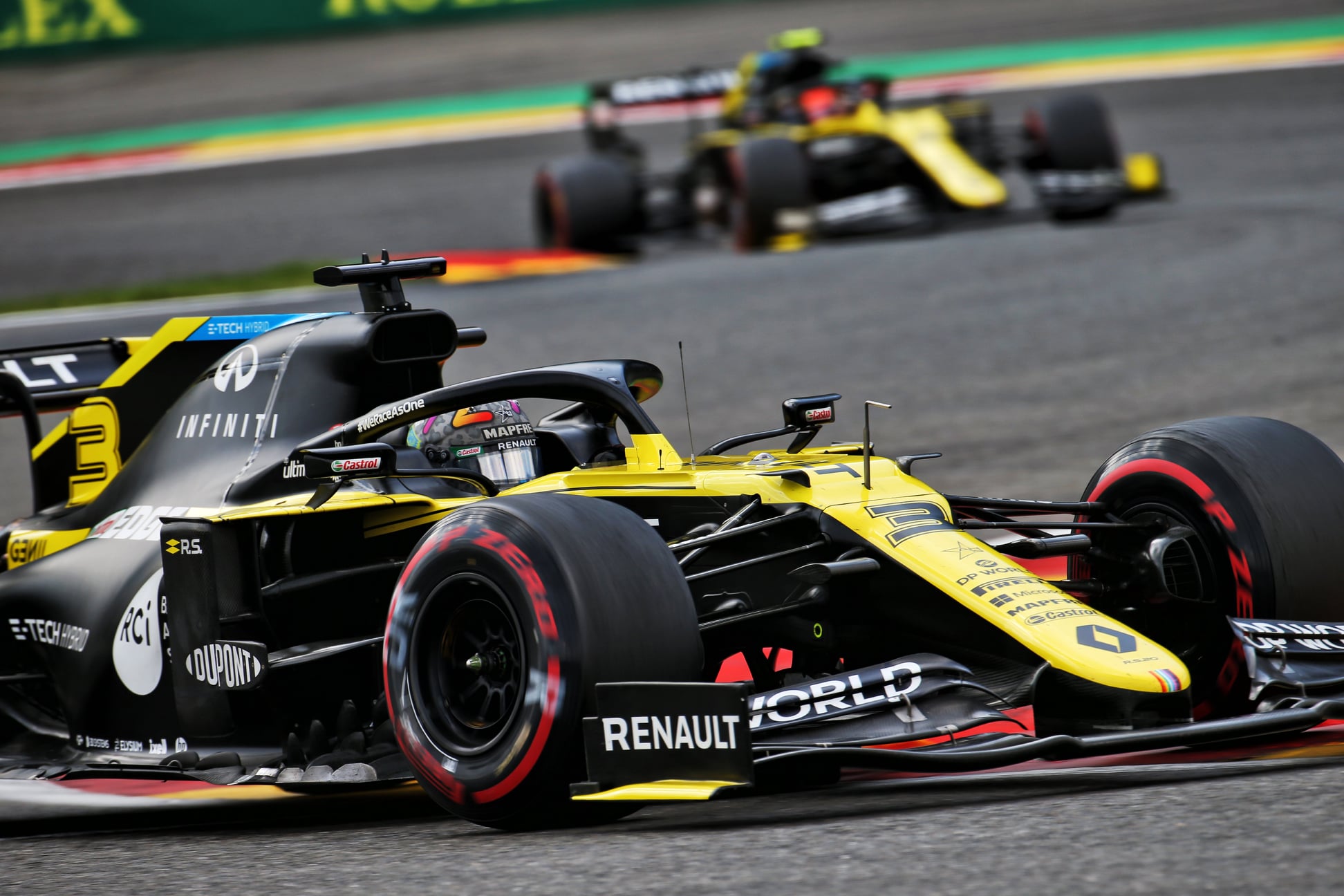 F1 GP de Belgique Hamilton vainqueur et doublé Mercedes Les Voitures