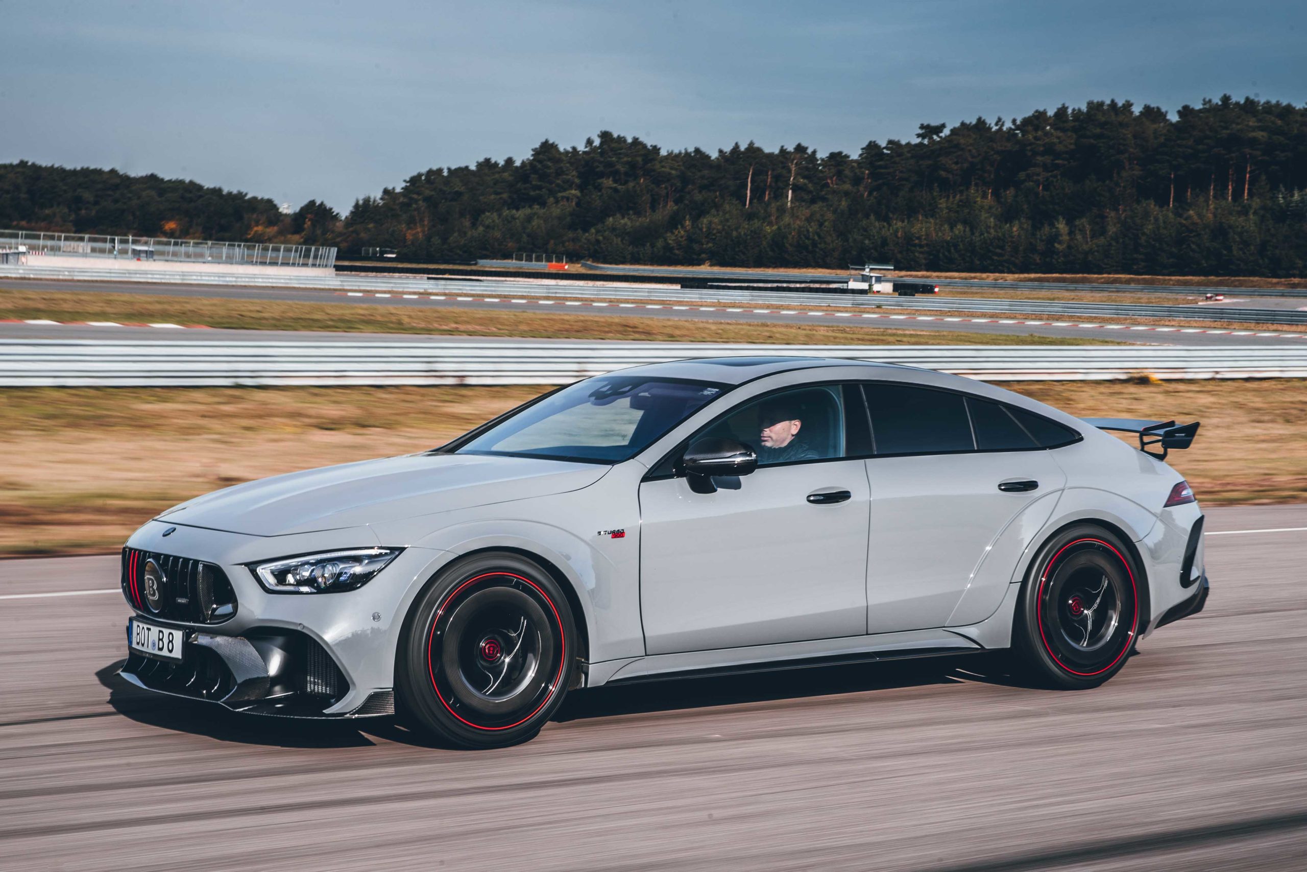 MercedesAMGGTCoupe4portesBrabusRocket900202014circuit Les Voitures