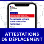attestation de déplacement dérogatoire