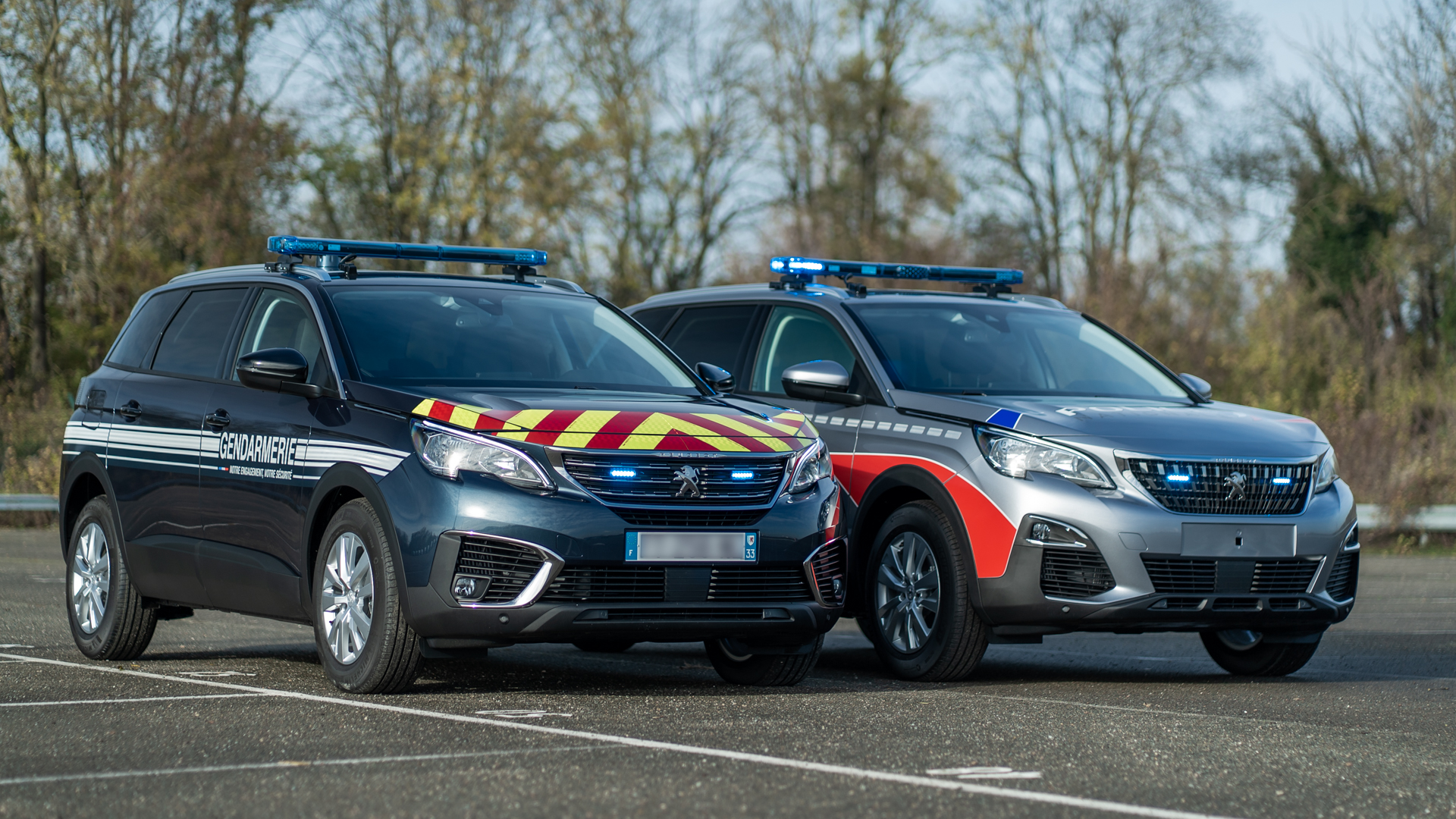 Peugeot30085008GendarmerienationalePolicenationale120016  Les Voitures