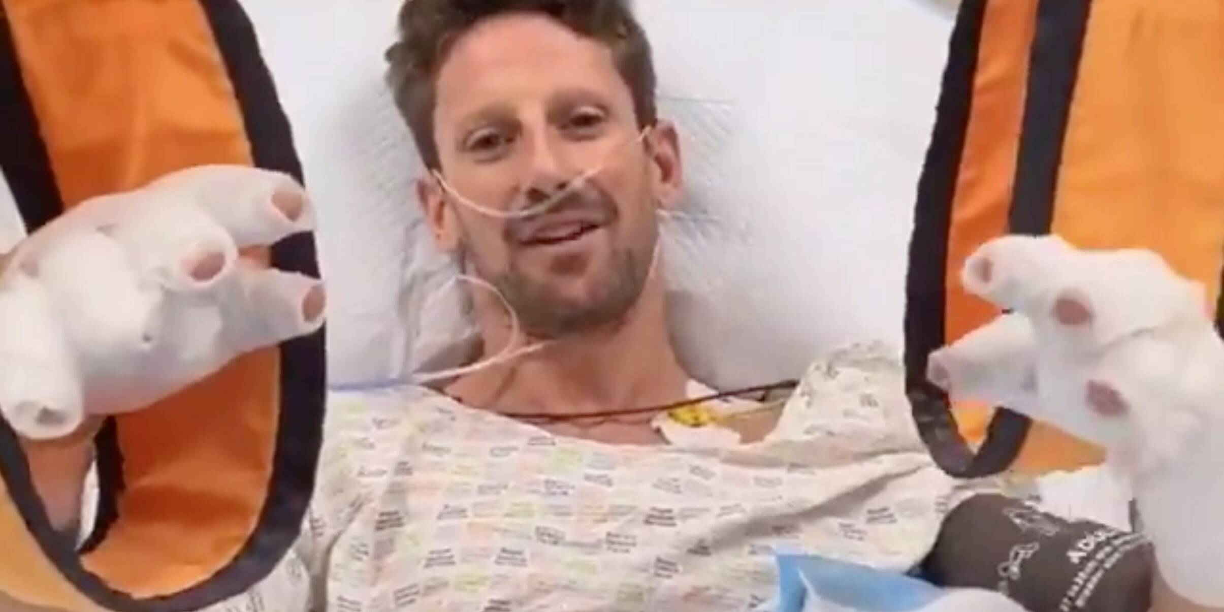 Romain Grosjean accident