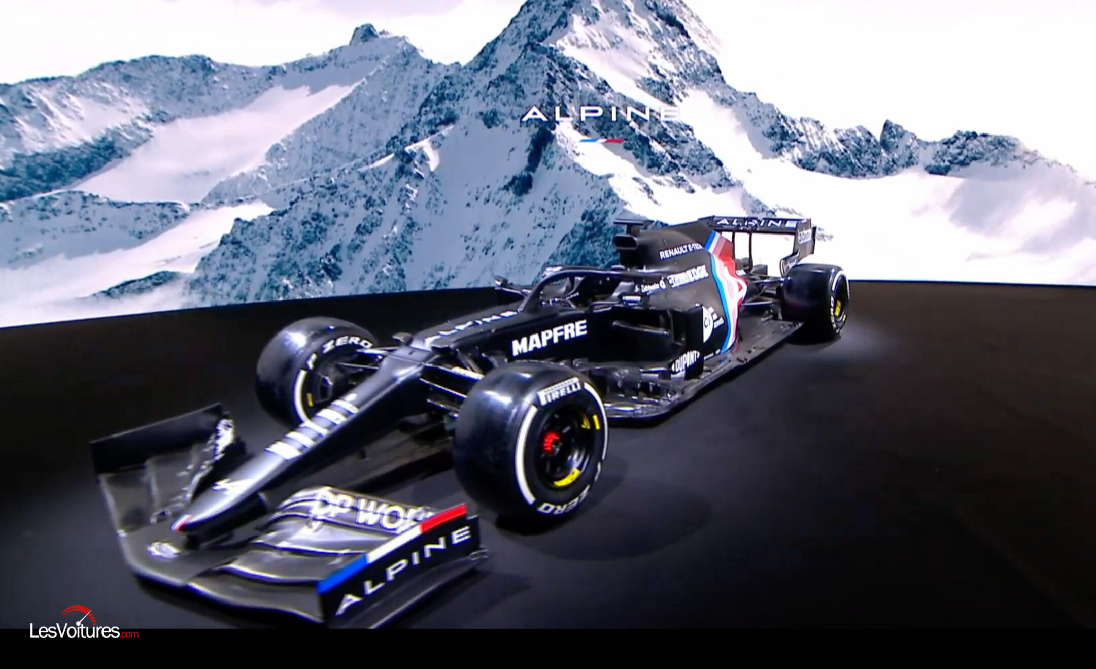 F1 : Alpine F1 Team présente des couleurs provisoires pour sa