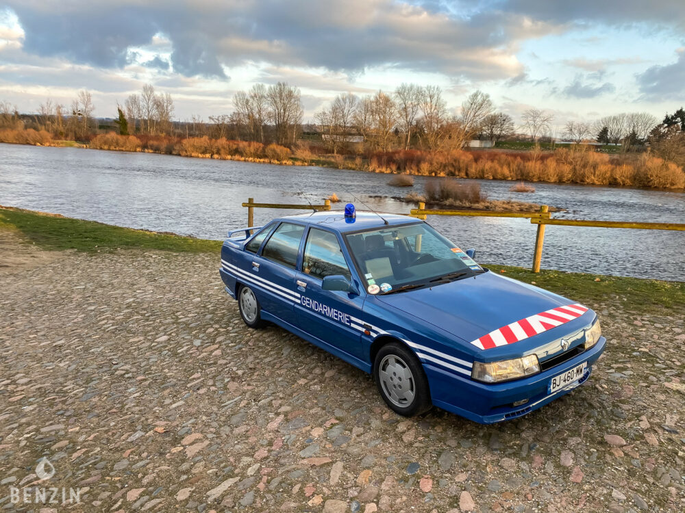 Otto Models LE914 OTTO OT530UVI - Renault 21 Turbo Gendarmerie - 1/18 - Occasion Comme Neuve