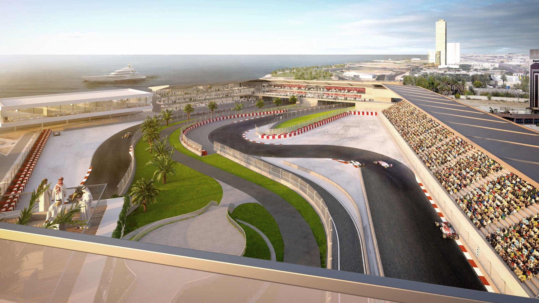 F1 découvrez le tracé du GP d'Arabie Saoudite Les Voitures