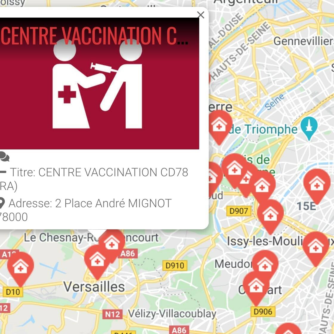 centre de vaccination