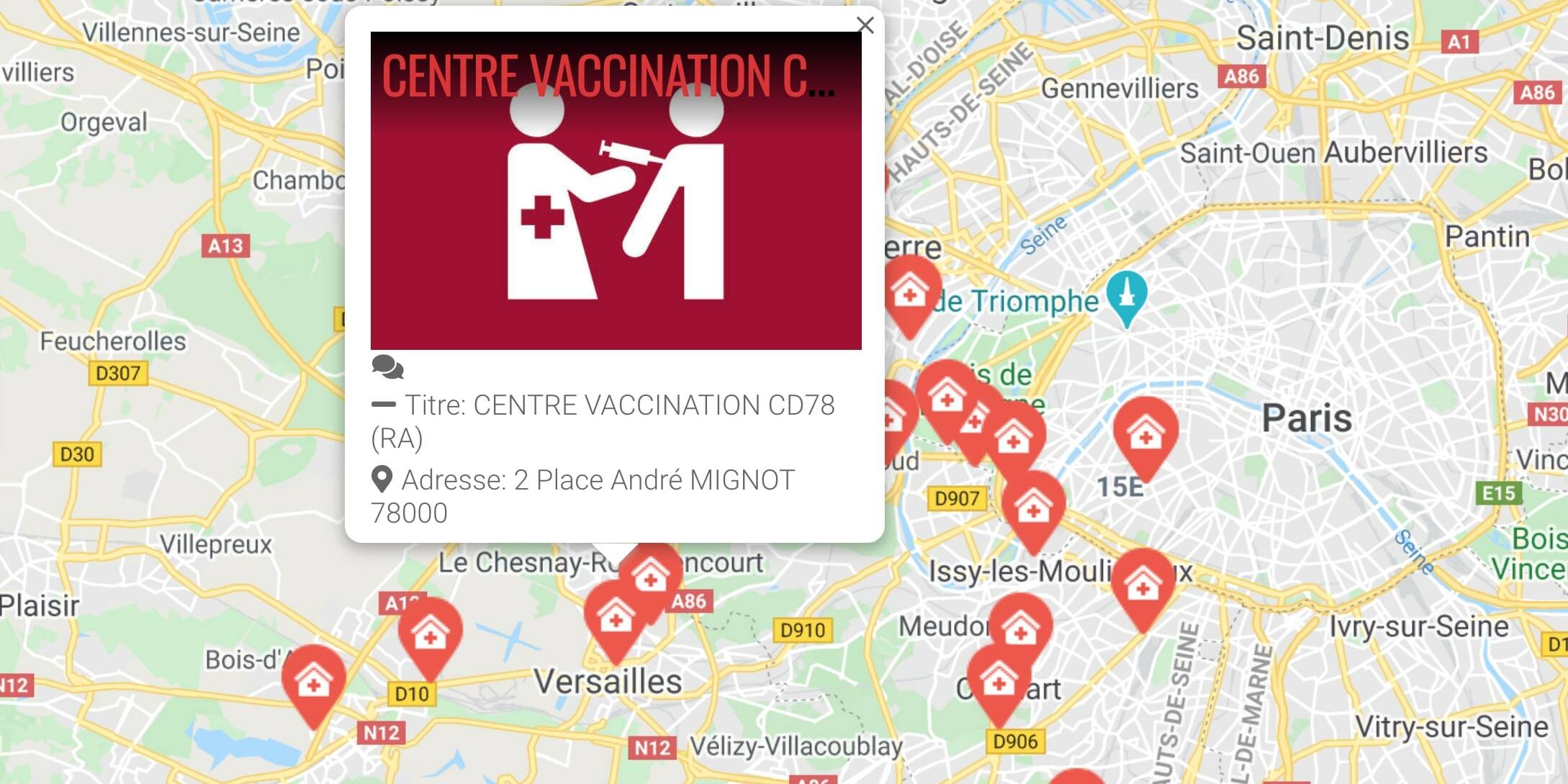centre de vaccination