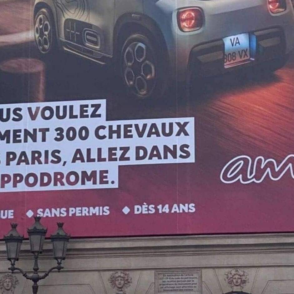 Citroën Ami Anne Hidalgo