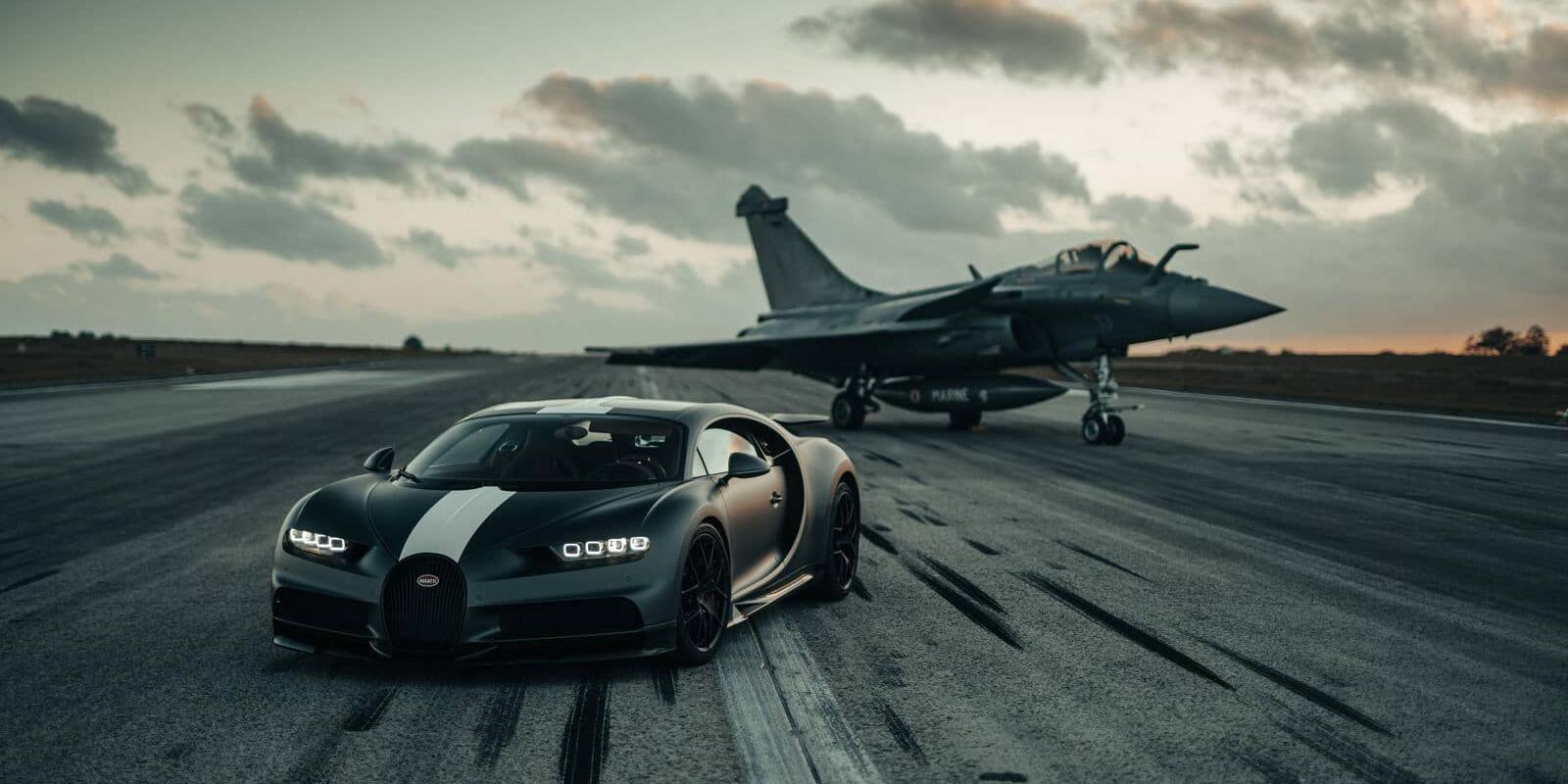 Bugatti Chiron Sport Dassault Rafale Marine