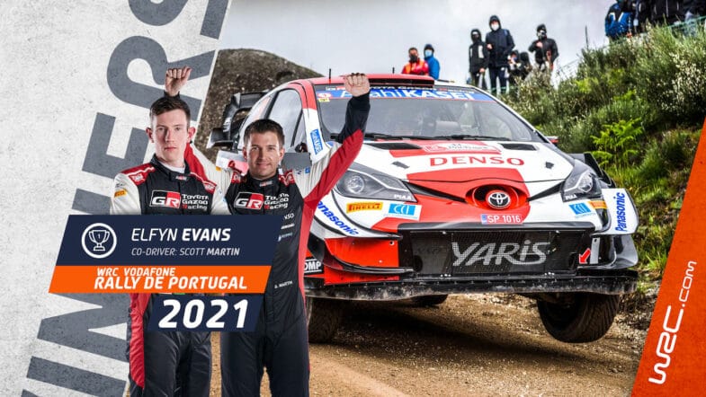 WRC Portugal Elfyn Evans