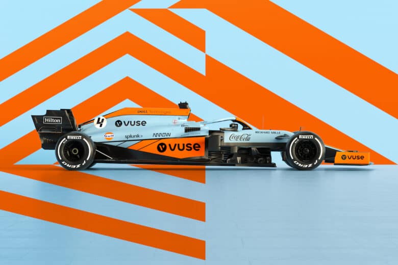 F1 : Une Livrée Gulf Pour McLaren Racing Au GP De Monaco - Les Voitures